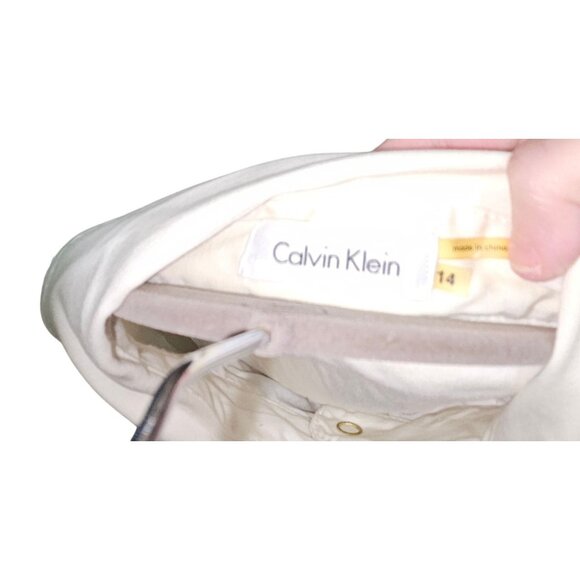 Calvin Klein White Elegant Dress - Picture 6 of 10